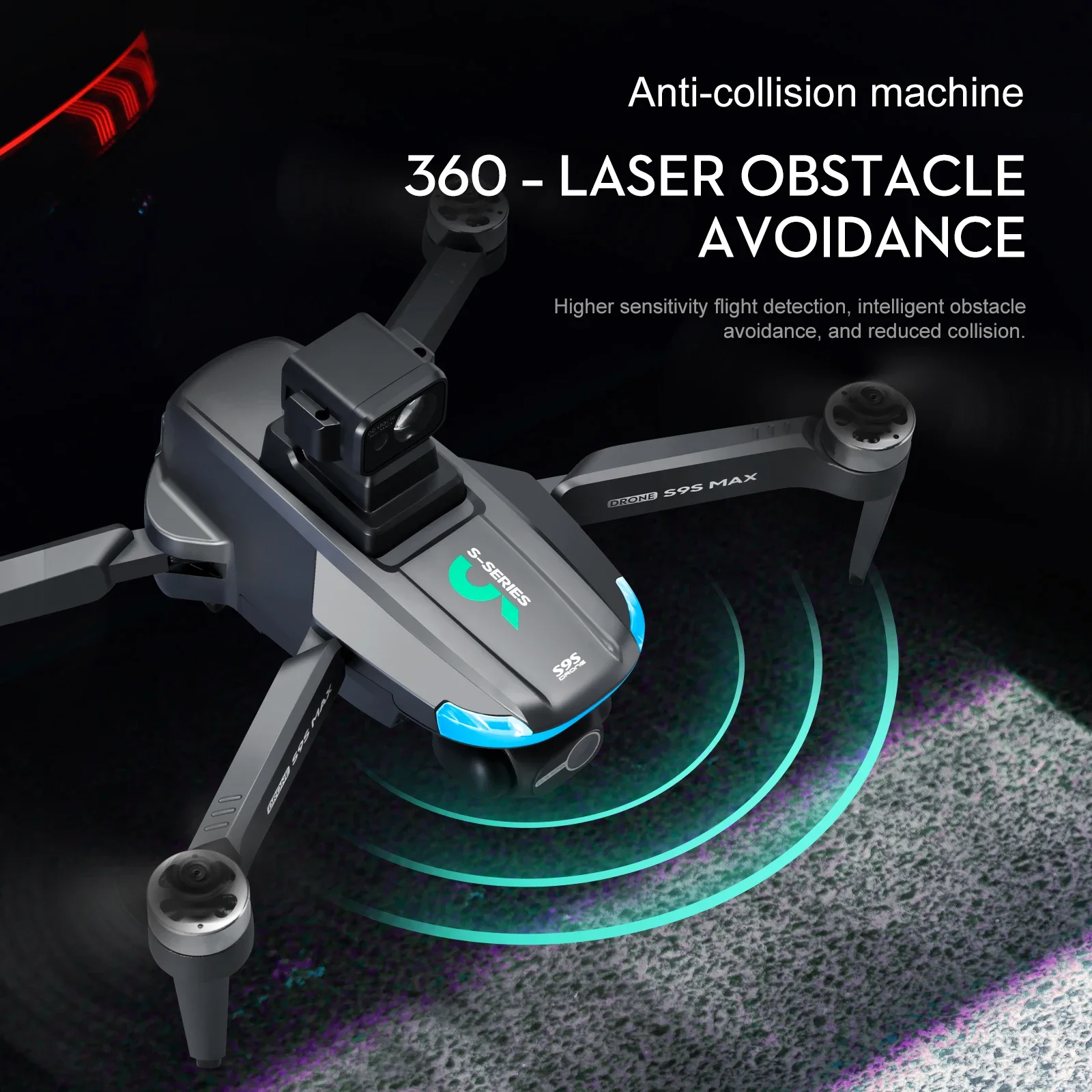 YENI S9S MAX MINI Drone 4K 2 E - Drone Camera With Gimbal incelemesi ve fiyatı