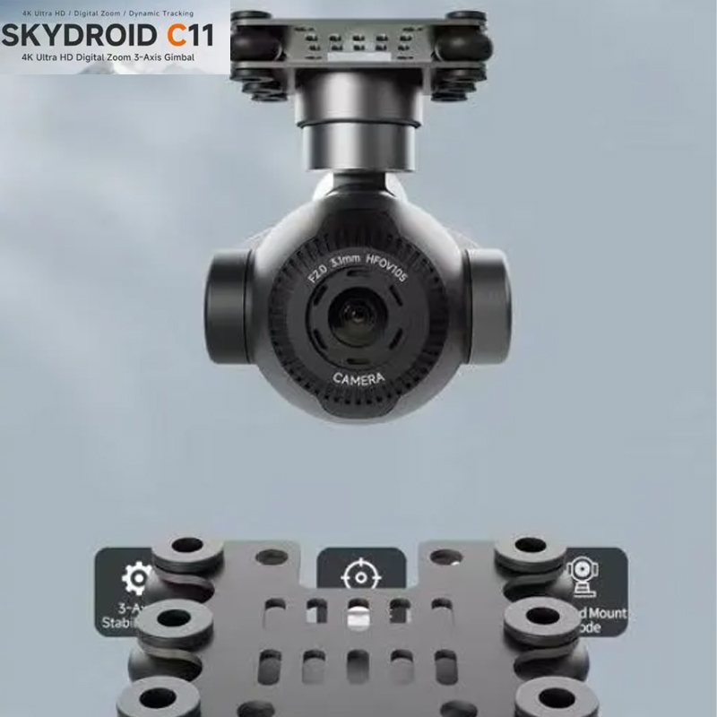 Skydroid C11 4K 3 Eksenli Gimb - Drone Camera Waterproof incelemesi ve fiyatı