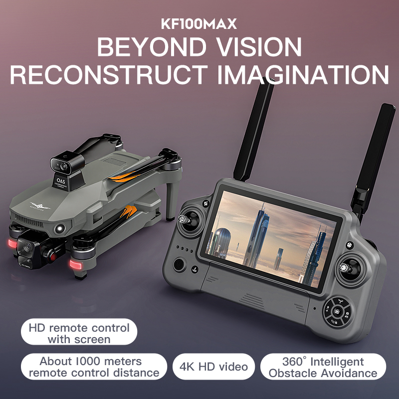 KF100 MAX GPS Drone 4K Kamera  - Drone Camera With Gimbal incelemesi ve fiyatı